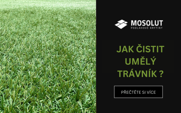 Čištění umelého trávníku